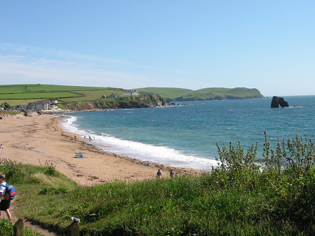 Thurlestone dog friendly beach South Devon